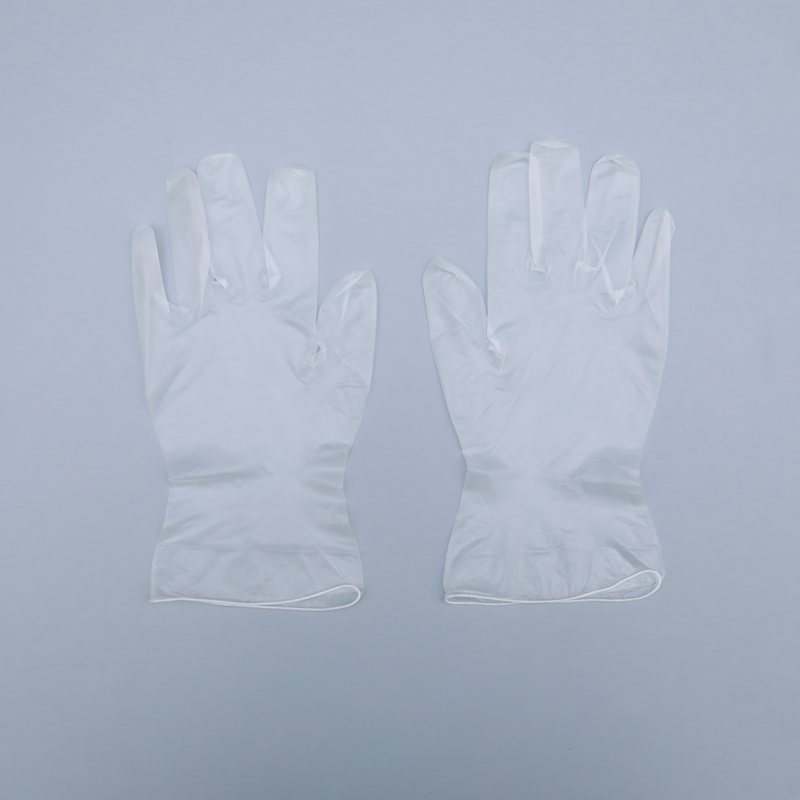 Gloves with powder